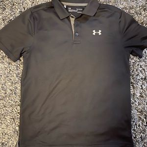 boys under armour polo